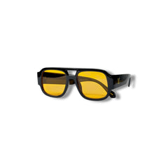 Lunettes de Soleil Unisexe Oversized – Black Orange Edition