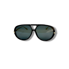 Lunettes Femme Oversize UV400 – Black Eclipse