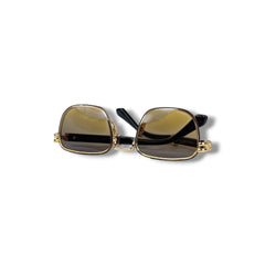 Lunettes UV400 – Caramel Gold