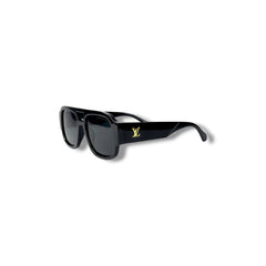 Lunettes de Soleil Femme Oversized – Total Black Edition