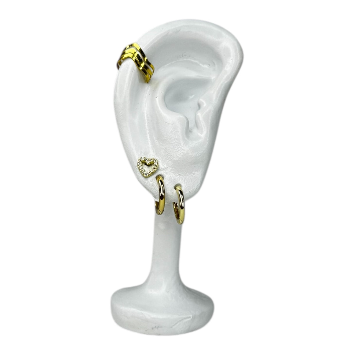 Gold Love – Ensemble de Piercings en Acier Inoxydable