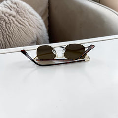 Lunettes Unisexe Marron – Style Rectangulaire