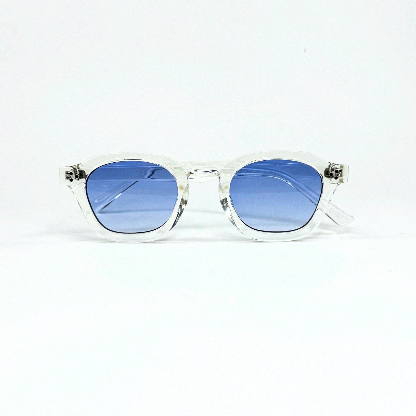 Lunettes de soleil unisexe – Monture épaisse avec verres colorés