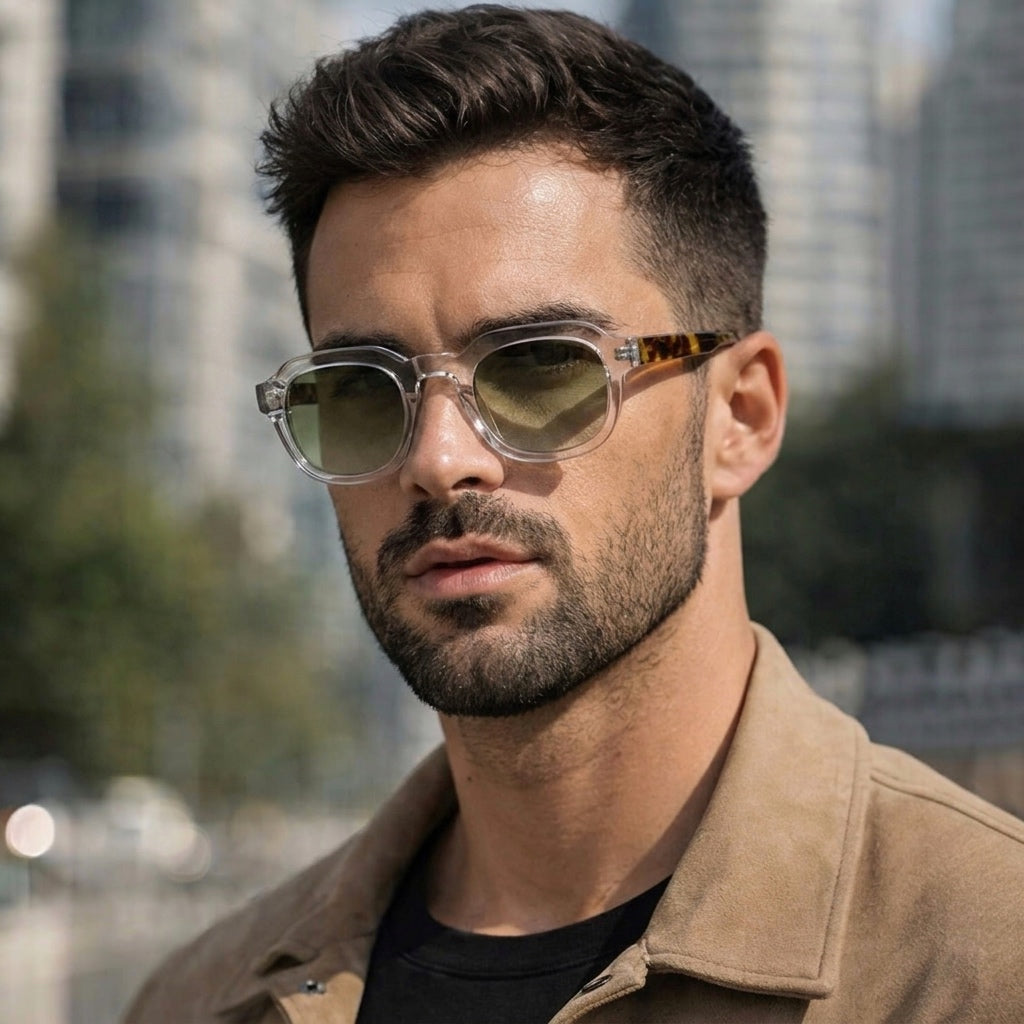 Lunettes Homme Olive Arrondies