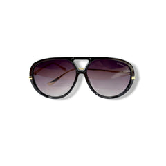 Lunettes Femme Oversize UV400 – Eclipse Noire