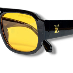 Lunettes de Soleil Unisexe Oversized – Black Orange Edition