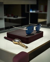 Cartier – Élégance Bleue & Argent 💎