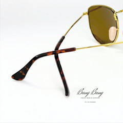 Ray-Ban Unisexe RB3958 ELON 002/31 – Lunettes de soleil marron Classiques