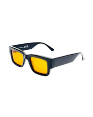 Orange Block – Look futuriste