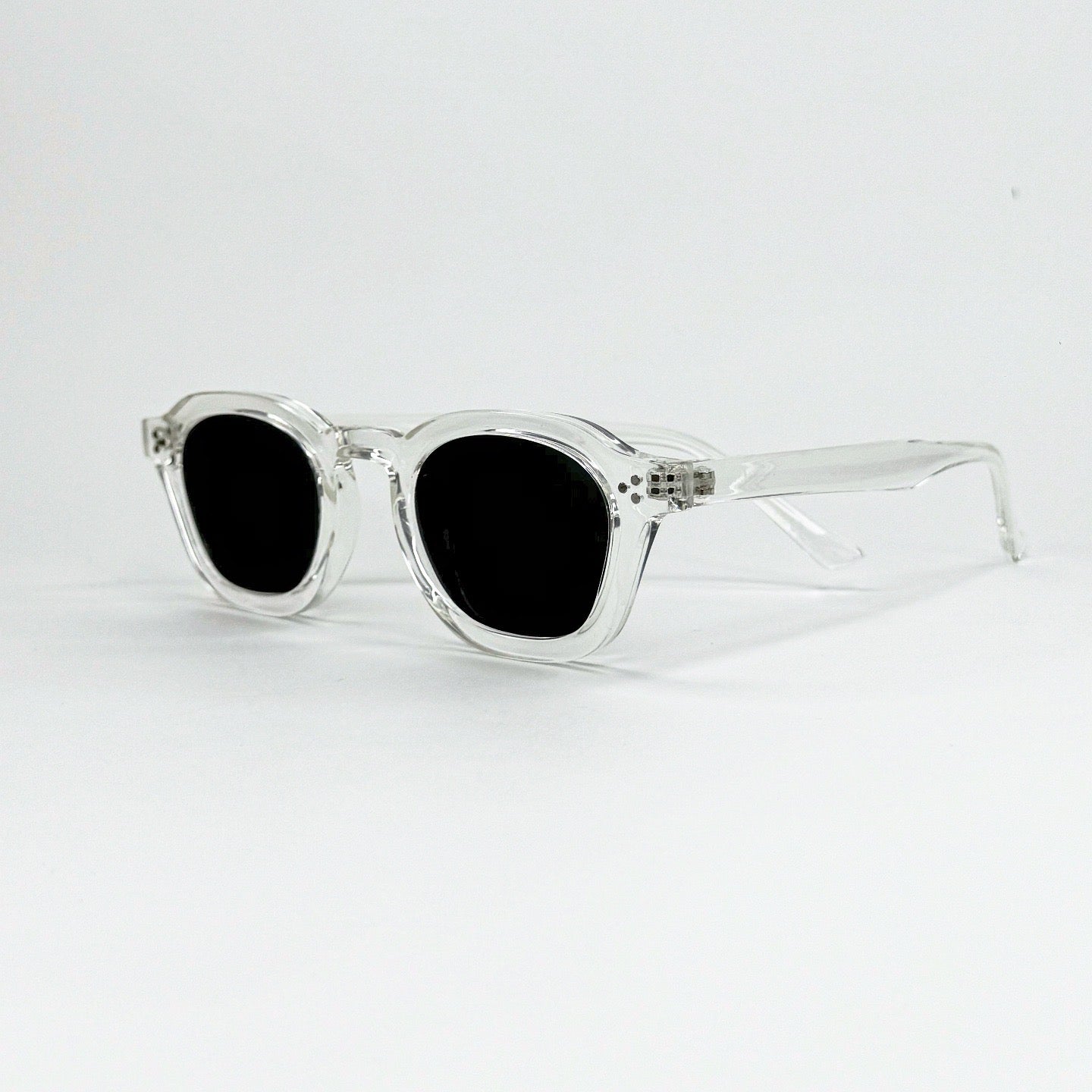 Lunettes de soleil unisexe – Monture épaisse avec verres colorés
