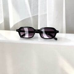 Lunettes Violet Noir Rectangulaire
