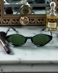 Monture vert émeraude & verres verts 💚
