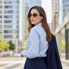 Lunettes de soleil femme – Miu Miu MU04ZS Dégradé Marron