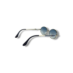 Lunettes de Soleil Homme Oval – Ice Blue Silver