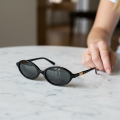 Modèle Cat-Eye Noir