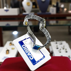 Montre Casio Élégance Bicolore – Acier & Doré, Cadran Rectangulaire