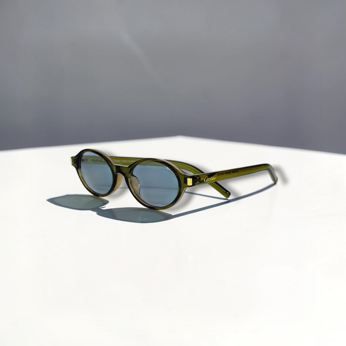 Lunettes Unisexe Photochromiques – Olive Blue Edition