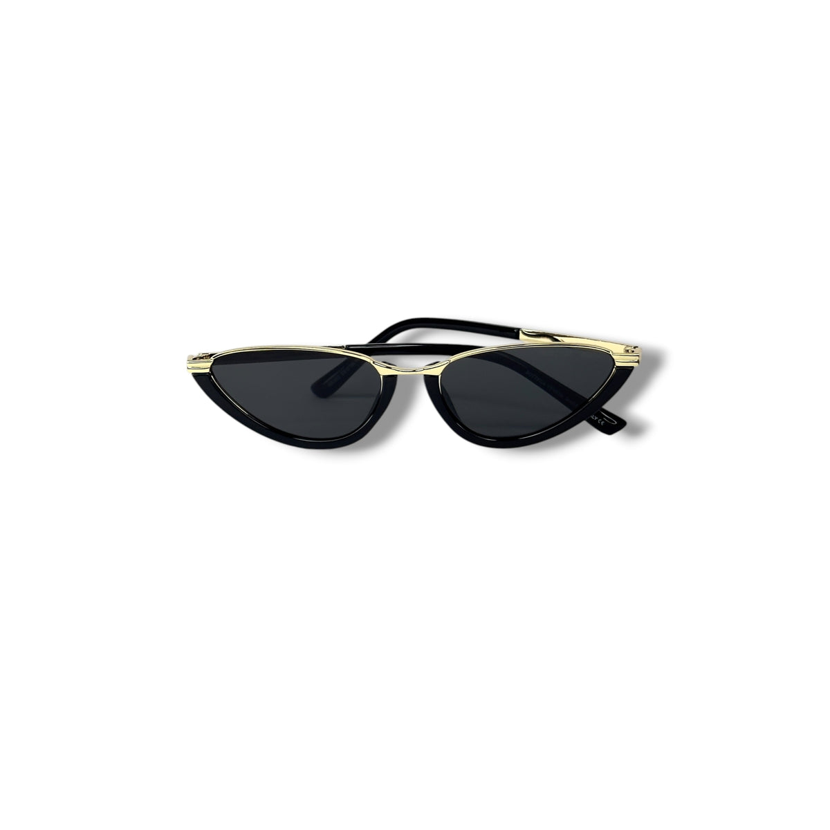 Noir Prestige Gold UV400 – Lunettes Unisexe