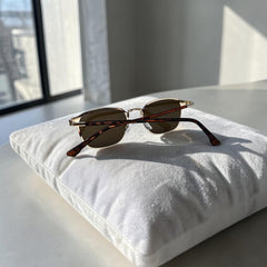 Lunettes Homme Marron – Style Rectangulaire