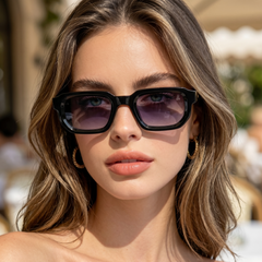 Lunettes Femme UV400 – Velvet Black