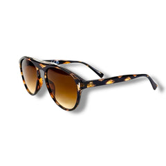 Lunette Homme Style Vintage Marron Dégradé