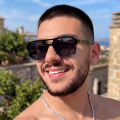 Noir Impact UV400 – Lunettes Homme