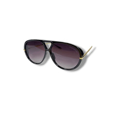 Lunettes Femme Oversize UV400 – Eclipse Noire