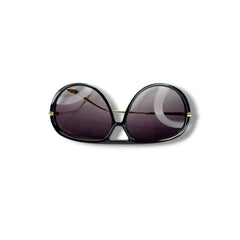 Lunettes Femme Oversize UV400 – Ombre Noire