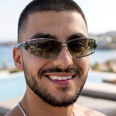 Olive Steel UV400 – Lunettes Homme
