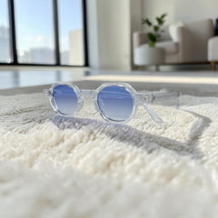Lunettes Femme Bleu Ice – Vibe Clean
