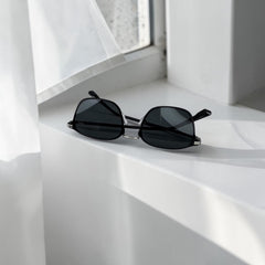 Lunette Homme Prestige Noir & Silver – Collection 2026