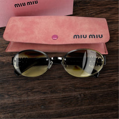 Lunettes de soleil femme – Miu Miu MU04ZS Dégradé Marron