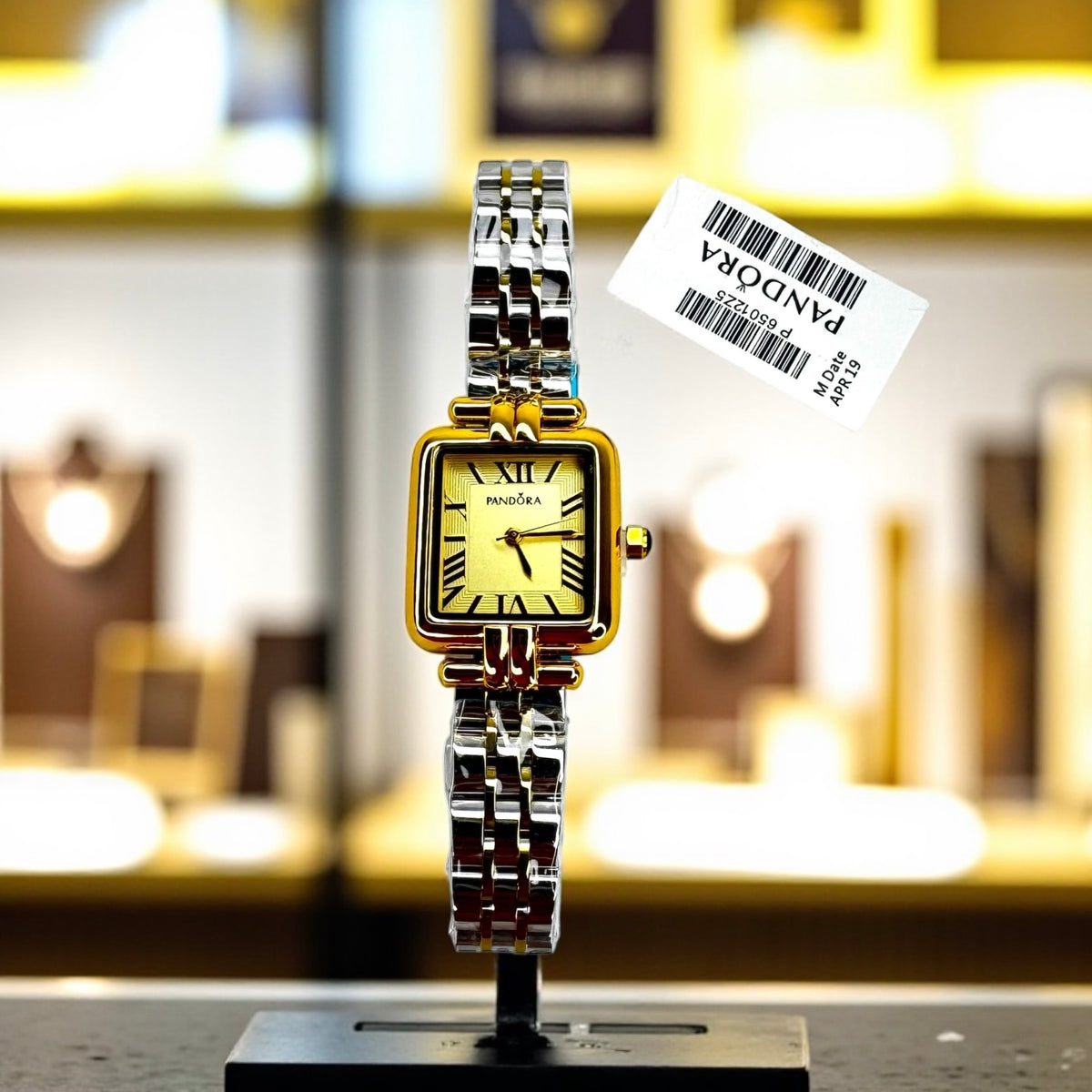 Montre Pandora Bicolore Dorée