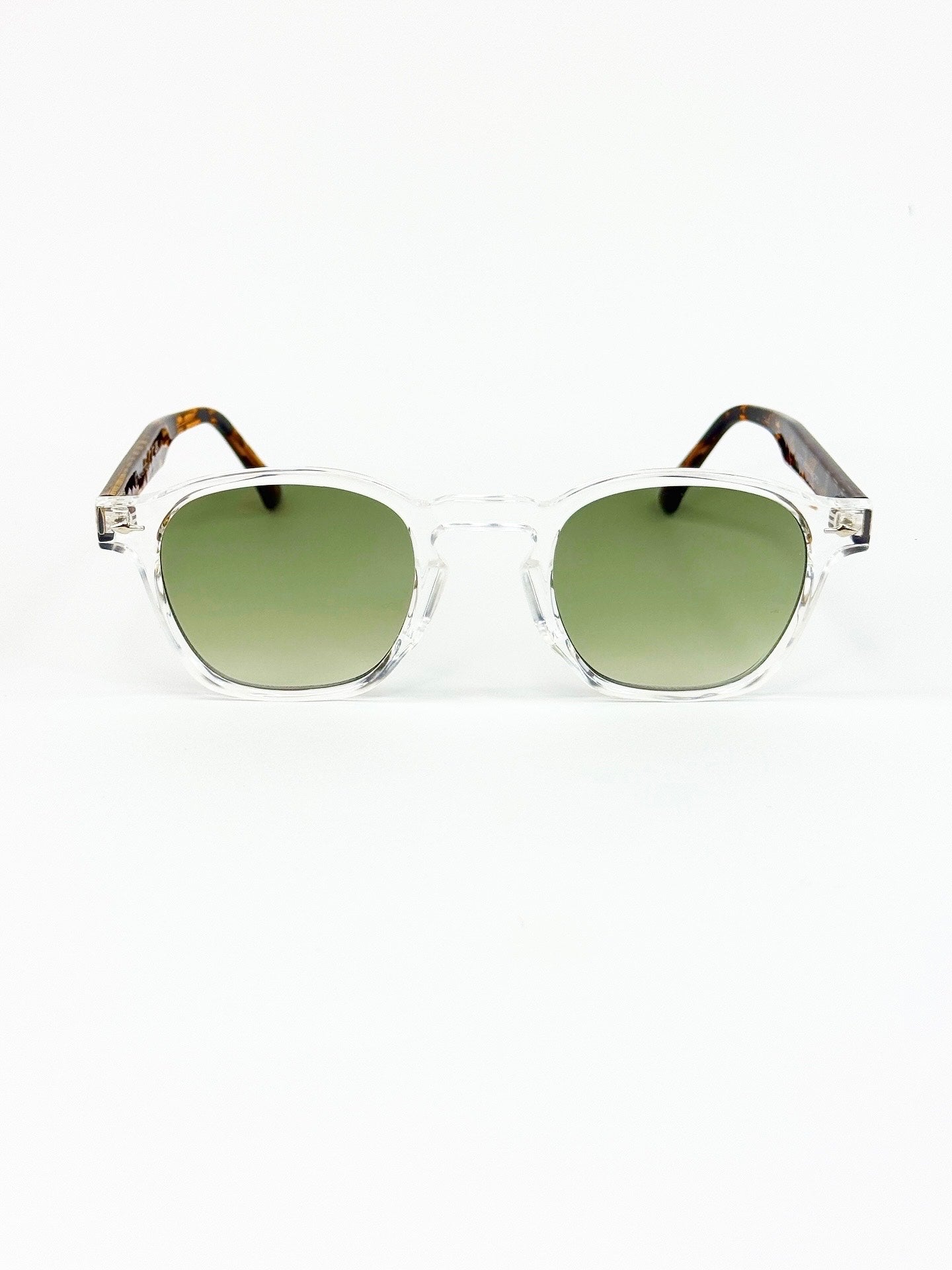 Collection tendance – Monture carrée rétro et verres colorés