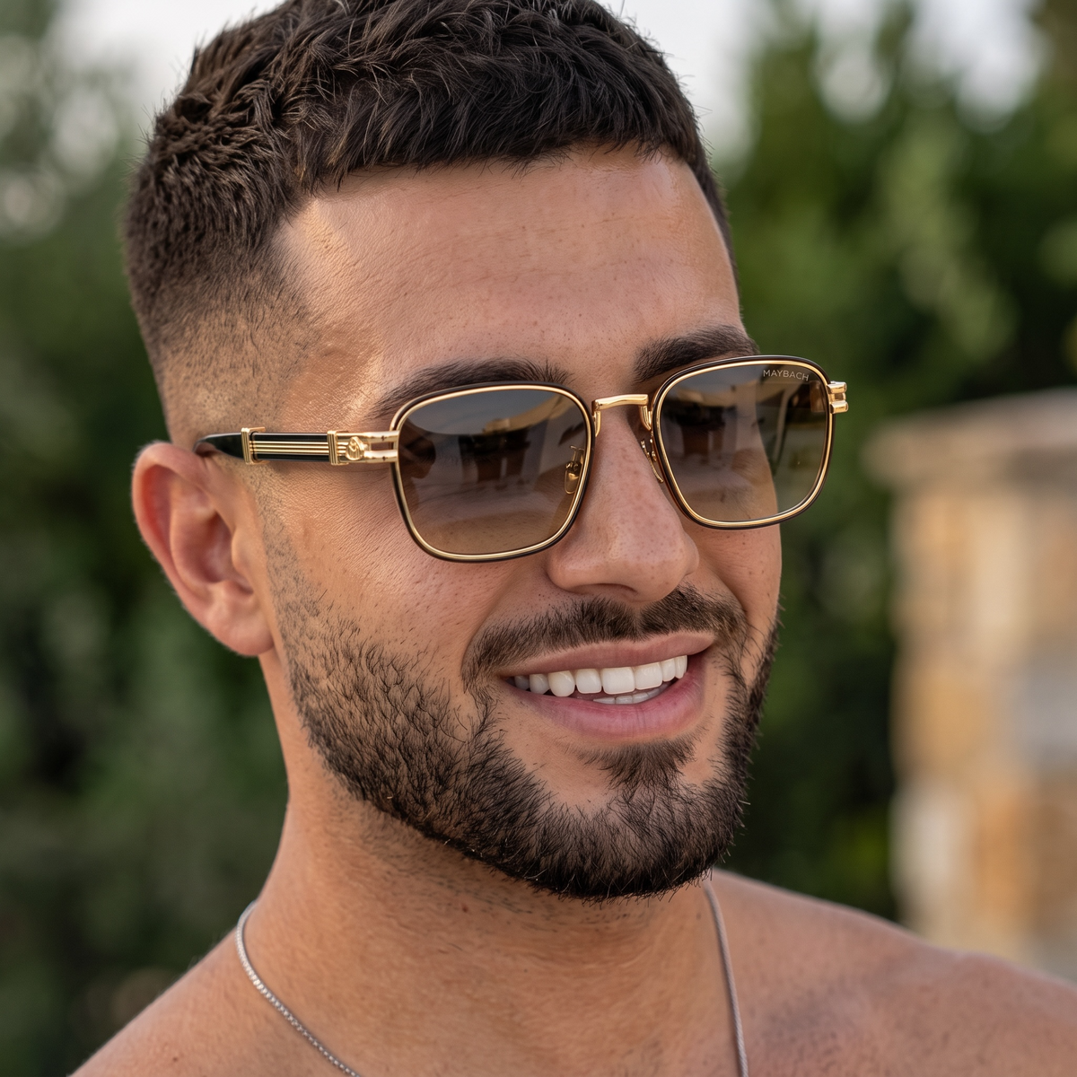Caramel Gold – Lunettes Homme UV400