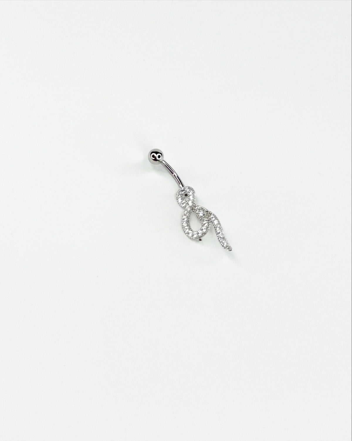 Piercing nombril en acier inoxydable