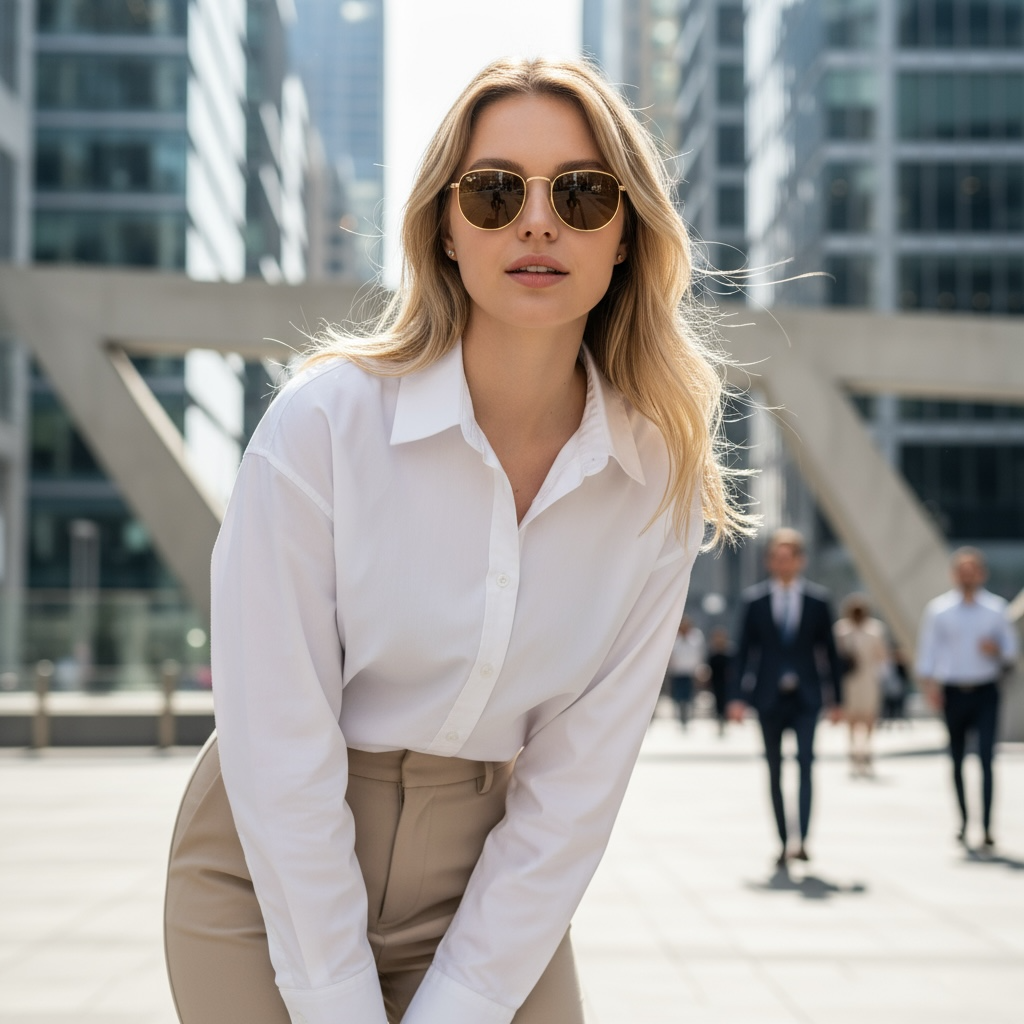 Ray-Ban Unisexe RB3958 ELON 002/31 – Lunettes de soleil marron Classiques