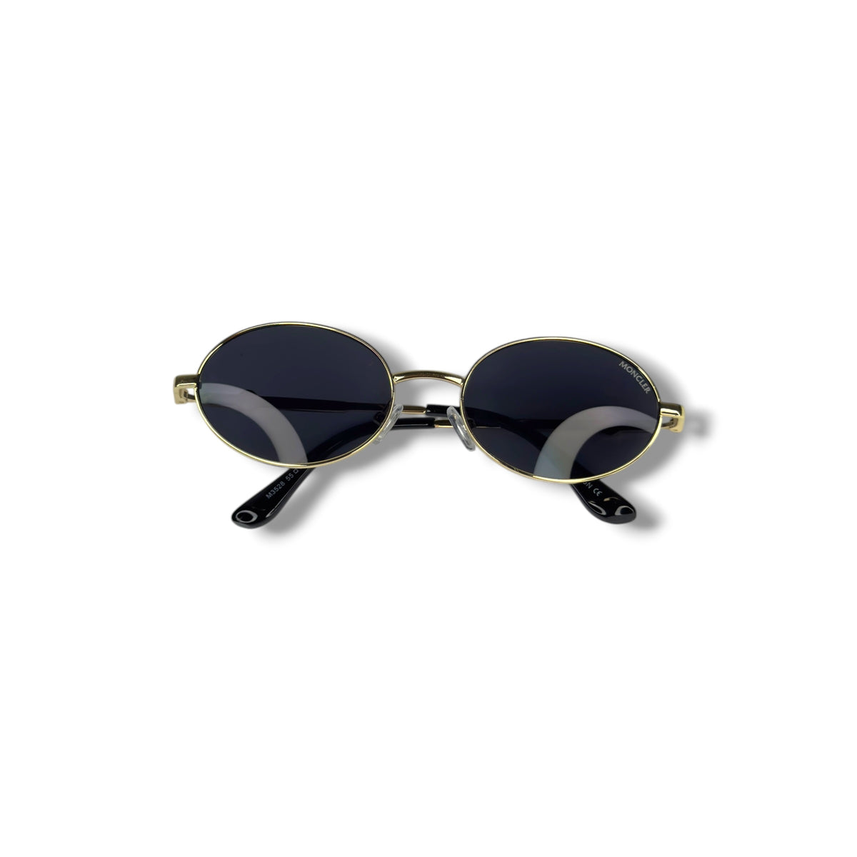 Lunettes de Soleil Unisexe Oval – Black Gold Elite