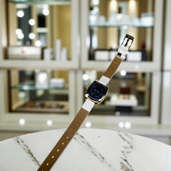 Montre Femme IEKE – Cadran Blanc & Boîtier Doré