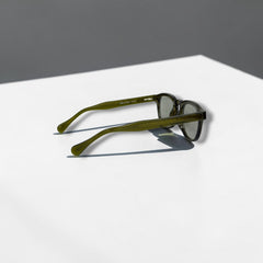 Lunettes Unisexe Photochromiques – Olive Crystal Edition