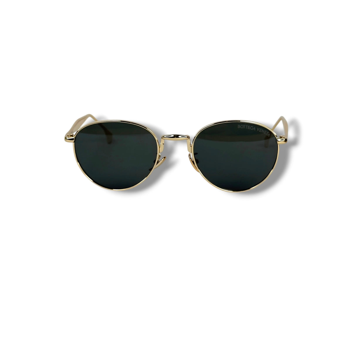 Lunettes Unisexe Oval – Black Gold Edition