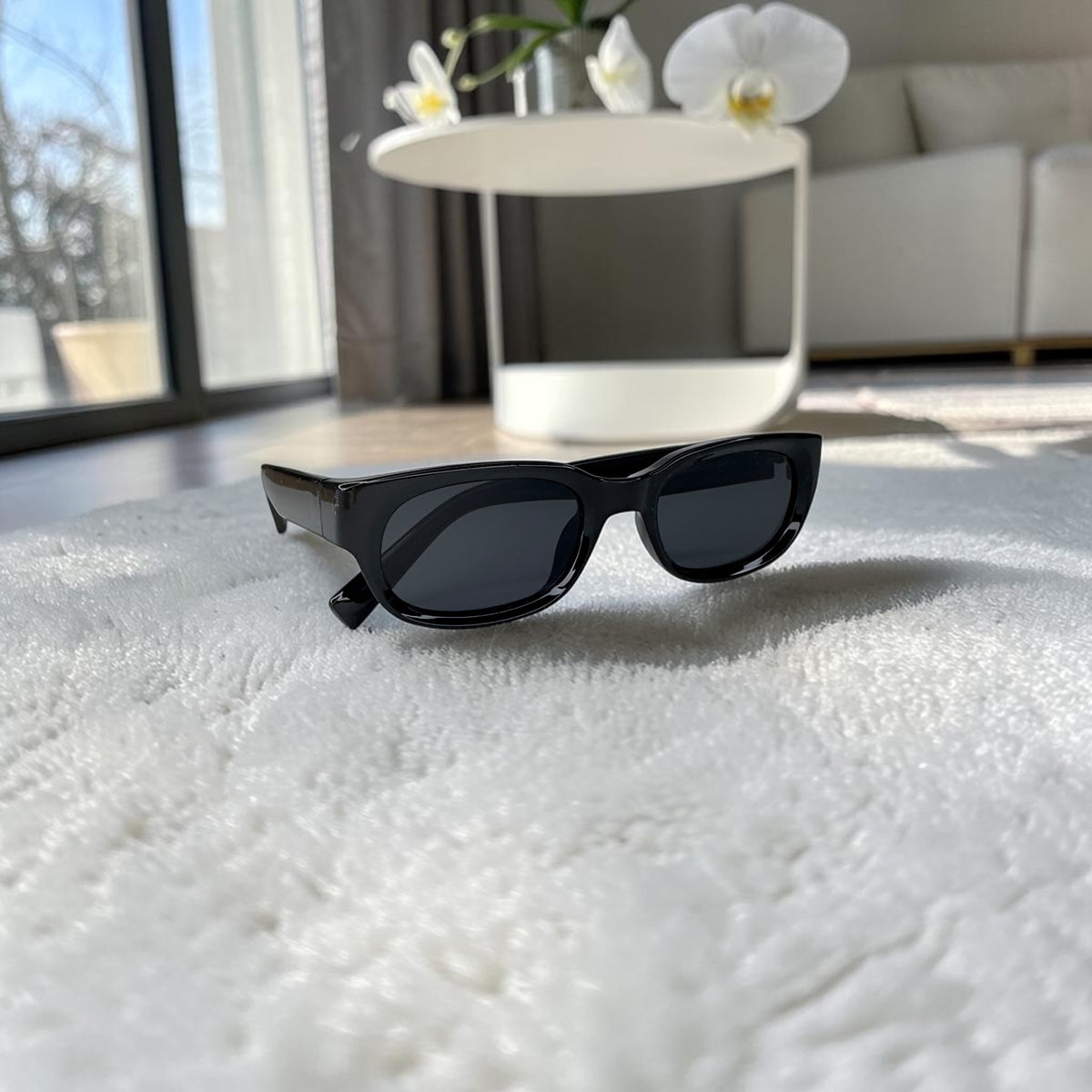 Lunettes Cat Eye Noir – Dark Muse UV400