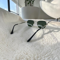Lunettes Hexagonales Vert G15 Homme