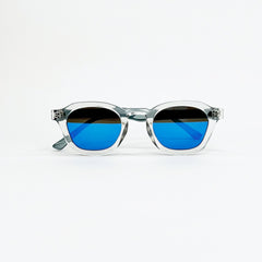 Lunettes de soleil unisexe – Monture épaisse avec verres colorés