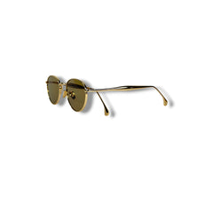 Lunettes de Soleil Femme Round-Oval – Brown Gold Edition