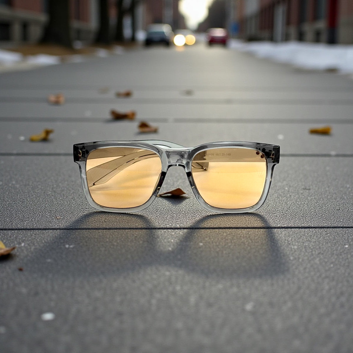 Crystal Frame – Verres Ambrés