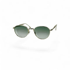 Lunettes de Soleil Unisexe Round-Oval – Sage Green Edition