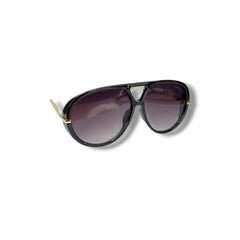 Lunettes Femme Oversize UV400 – Eclipse Noire