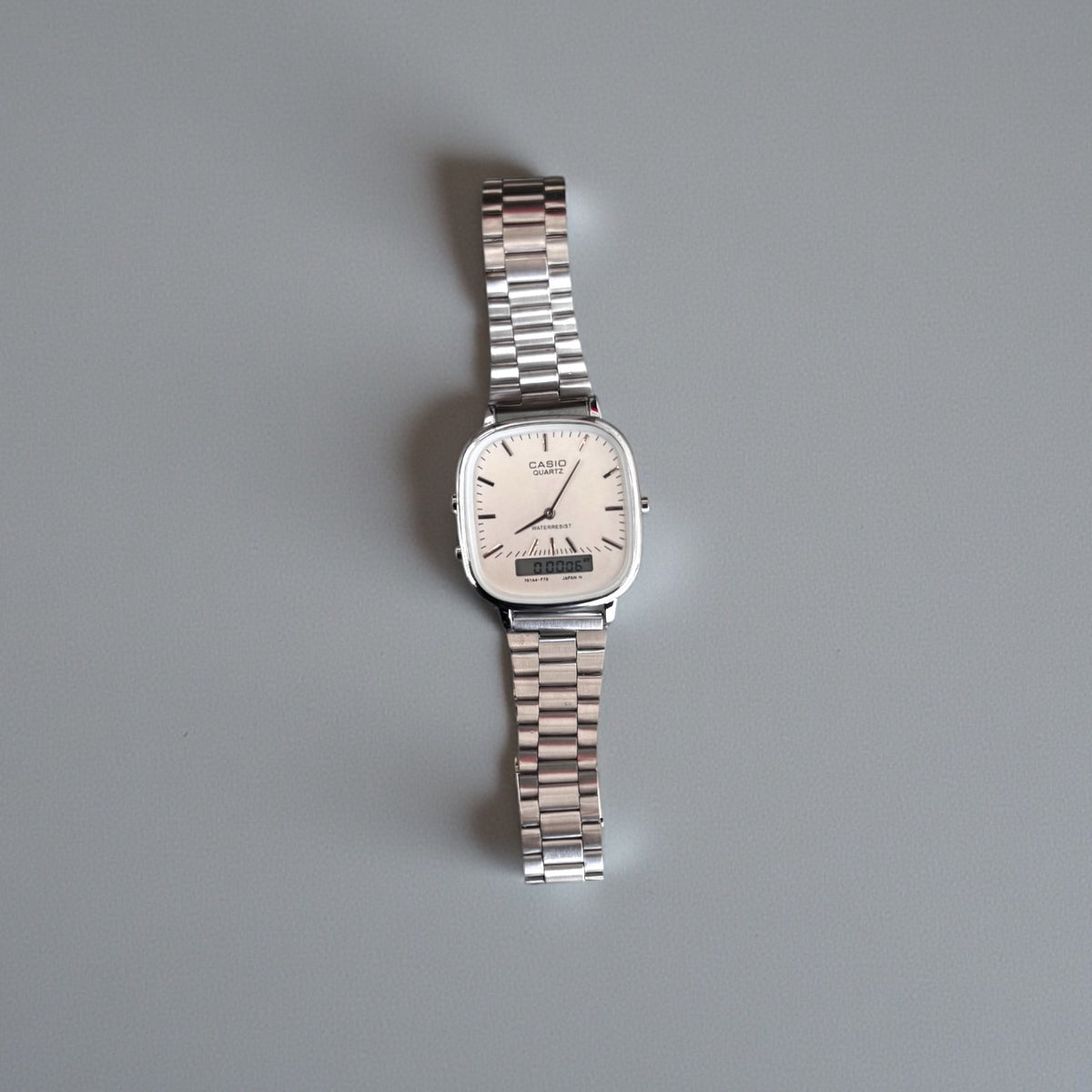 Casio – Vintage Acier Blanc