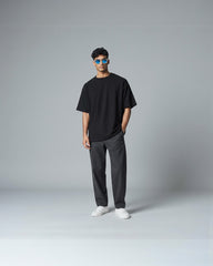 Monture transparente & verres bleus miroir